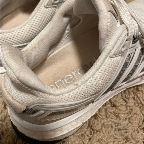 SOLD Adidas Energy Boost 3 White Gray - Picture 5 of 12